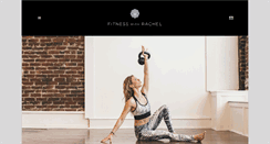 Desktop Screenshot of fitnesswithrachel.com